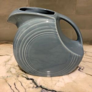 1990s Fiestaware Periwinkle Large Disc Pitcher